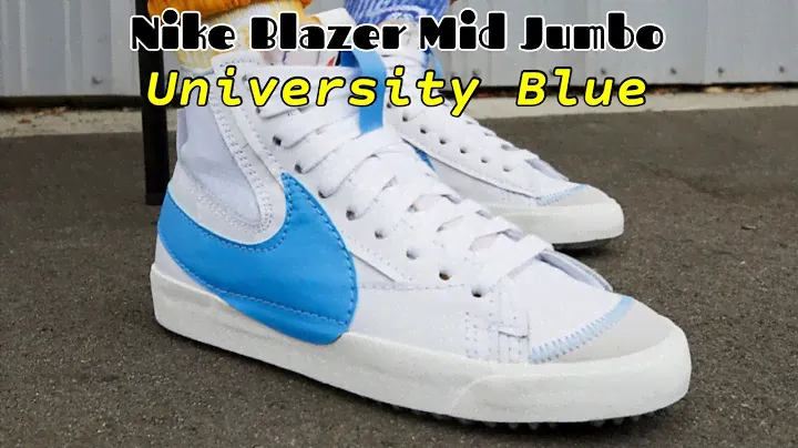 UNIVERSITY BLUE Nike Blazer Mid Jumbo