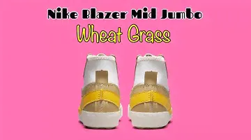 WHEAT GRASS 2022 Nike Blazer Mid Jumbo
