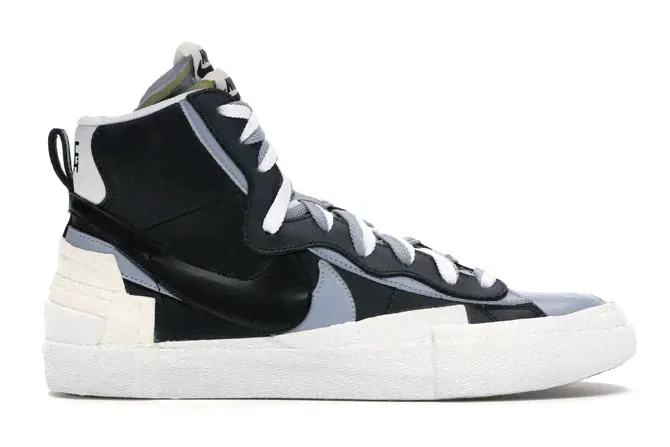 Nike x Sacai Blazer Mid Black Grey-0