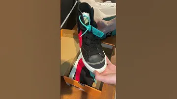 Обзор Кроссовки Blazer Mid '77 Jumbo 'Black Bright