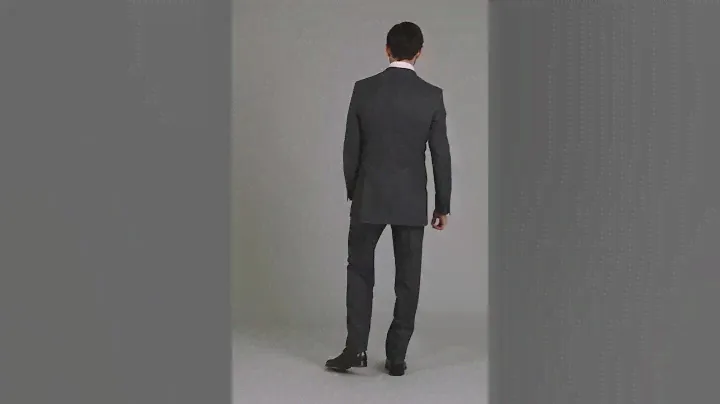 Eaton Suit – Super Fine Check Grey