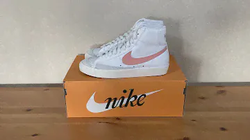 Nike Blazer Mid 77 White Atomic Pink (W) CZ1055-110