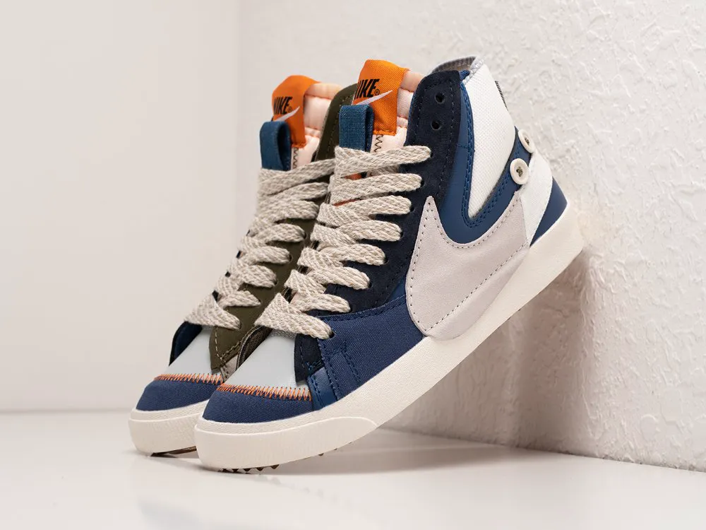 Кроссовки Nike Blazer Mid 77 Jumbo цвет Синий-3