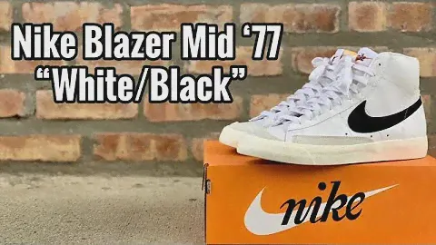 Nike Blazer Mid 77 Vintage “White Black”
