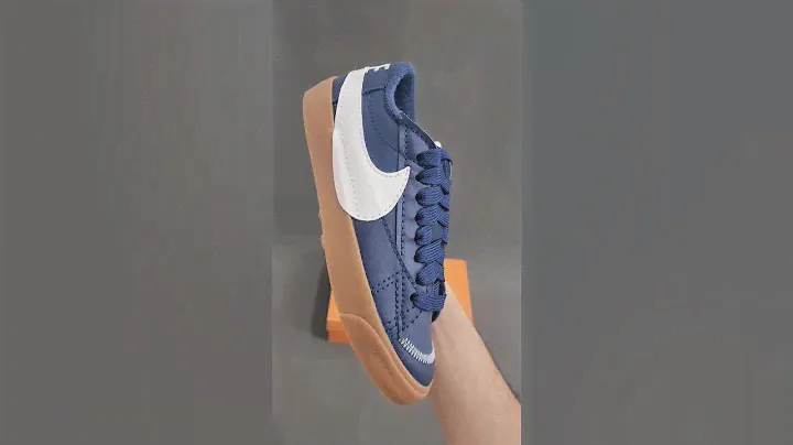 Nike Blazer Low '77 Jumbo Varsity Midnight Navy Sail Gum
