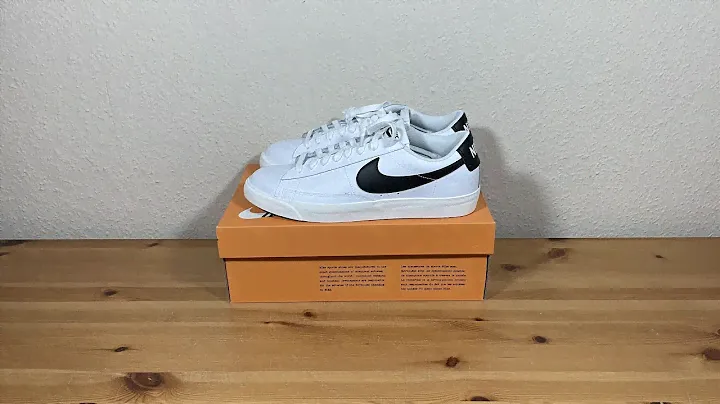 Nike Blazer Low Leather White Black CI6377-101