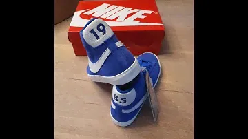 Unboxing NIKE Blazer Stranger Things independence Day   1985 code CK1906 400