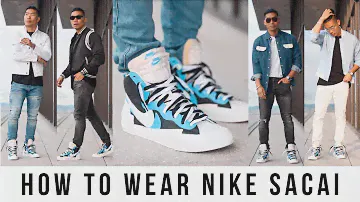 SACAI Nike Blazer Unboxing & 6 Outfits | Street Style Summer 2019 - Levitate Style