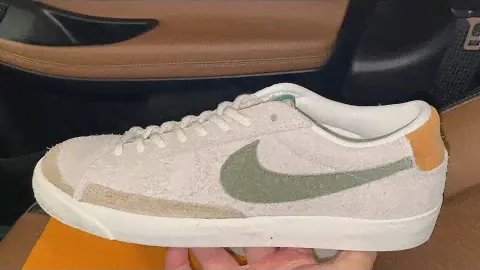 Nike Blazer Low 77 PRM Suede Coconut Milk Sail shoes