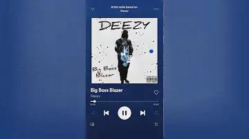 Deezy- big boss blazer 💧