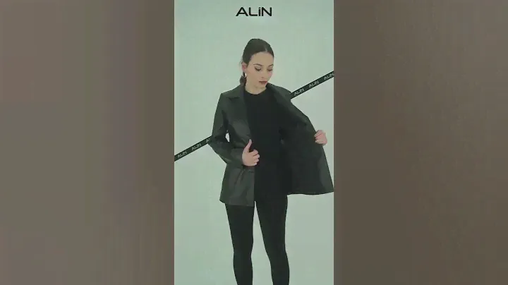 Brienne Leather Blazer Jacket Woman - ALiN