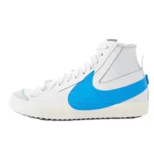 Nike Blazer Mid 77 Jumbo White Blue (Белые)