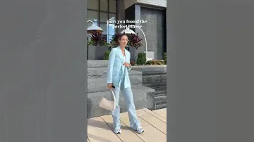 Light blue blazer
