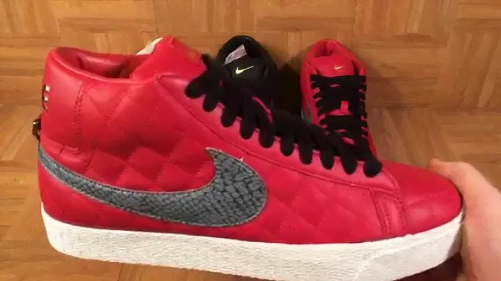 ShoeZeum Quilted Supreme Nike Blazer SB Set