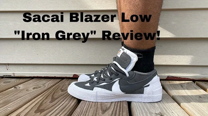 Sacai Blazer Low " IRON GREY " Review & On Feet!