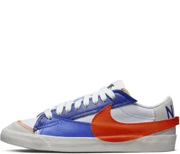 Кроссовки Nike Blazer 77 Low Jumbo Blue/Orange
