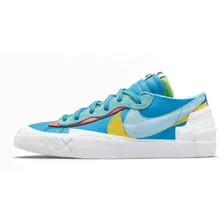 Nike Blazer Low Kaws X Sacai (Синие)
