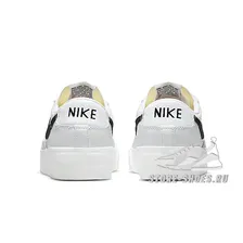 Женские Nike Blazer Low Platform White/Black/Sail/Team Orange