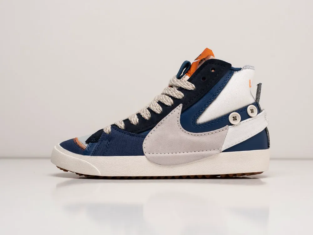 Кроссовки Nike Blazer Mid 77 Jumbo цвет Синий-2