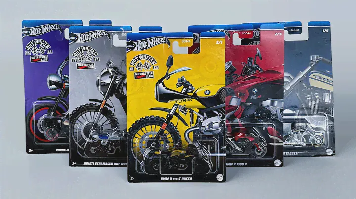 Unboxing 2024 Hot Wheels Motorcycle Club!