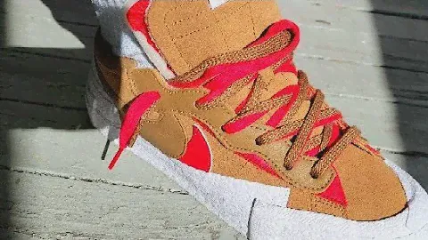 Nike Sacai blazer low british tan🔥🔥🔥