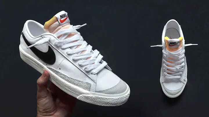 HOW TO LOOSEY LACE NIKE BLAZER LOW / nike blazer low lace style