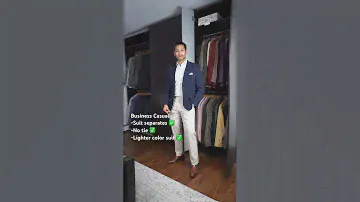 Business Casual vs Business Professional Outfits