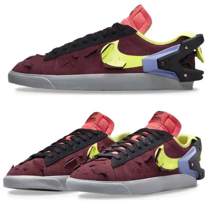 Nike Blazer Low Acronym Night Maroon 40EU-0