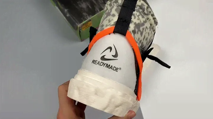 READYMADE x Nike Blazer Mid Black Vast Grey Volt Total Orange