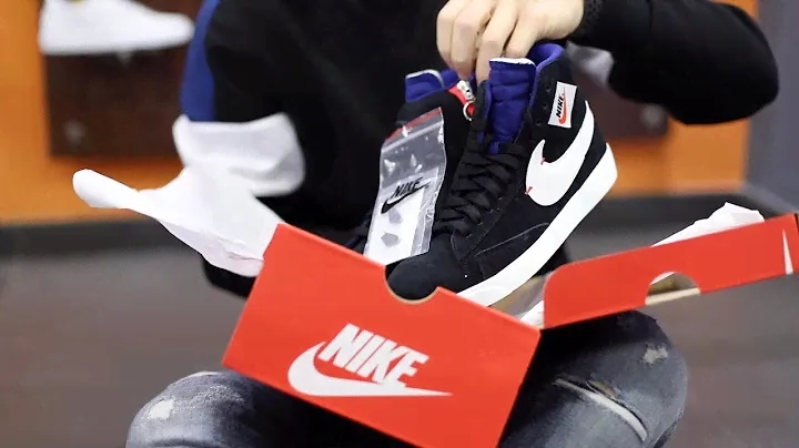 Unboxing Nike Blazer Mid Rebel Nero BQ4022-005