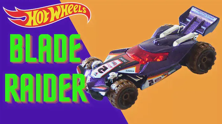 #NEW - Hot wheels - Baja Blazers - 2022 - Blade Raider - Purple - HCW92 - UNBOXING