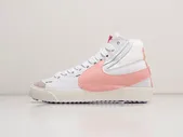 женские кроссовки Nike Blazer Mid 77 Jumbo Pink Oxford WMNS White / Atmosphere Grey / Pink Oxford / Sail