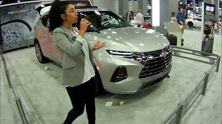 The All New 2019 Chevy Chevrolet Blazer Premier at the Miami Beach Auto Show