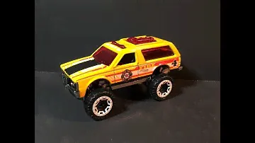 Hot Wheels Chevy Blazer 4x4 Fire Truck 1:64 Review