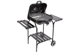 Гриль Go Garden Best PICNIC Blazer 47 стационарный прямоугольный с полками и регулировкой высоты угольной решетки