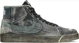 Кроссовки Nike Zoom Blazer Mid Premium SB 'Faded Black', черный