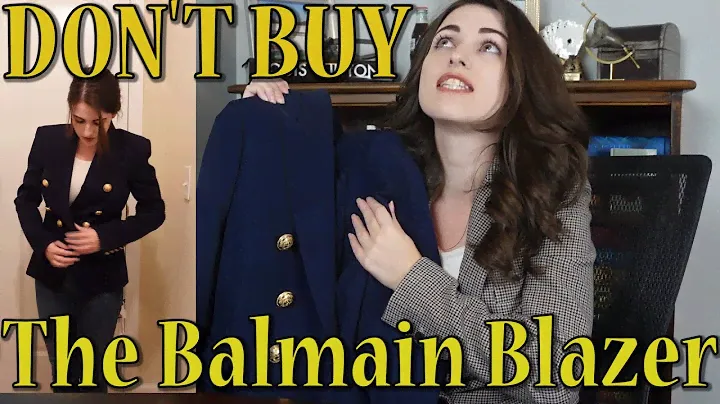 Я купил пиджак Balmain: обзор и альтернативы