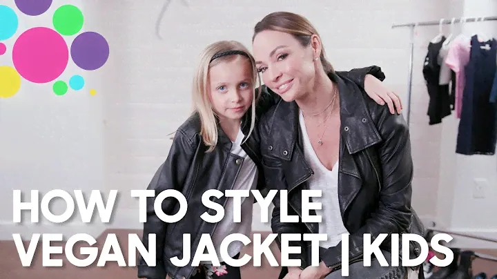 Style Your Vegan Leather Jacket | Kids