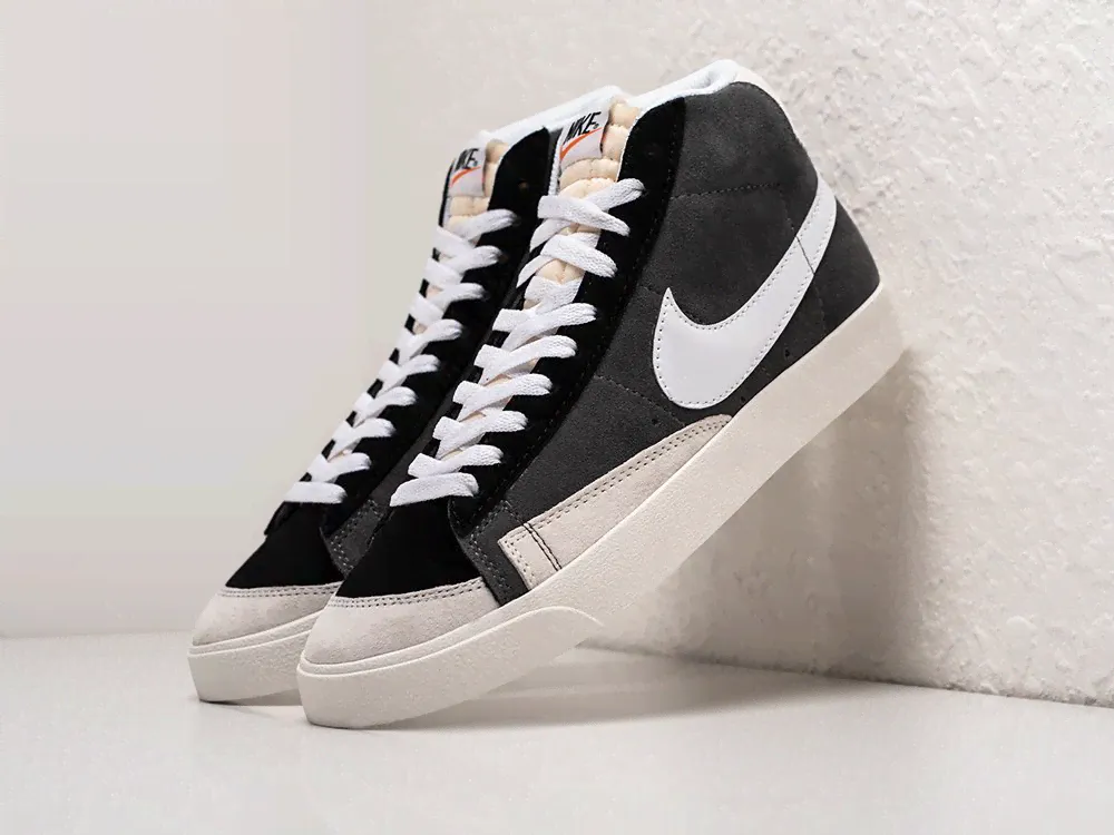 Кроссовки Nike Blazer Mid 77 цвет Черный-4